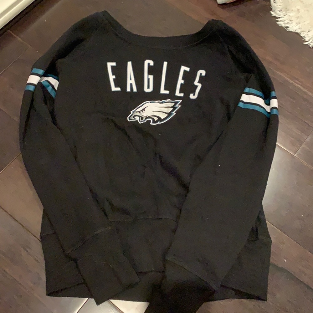eagles women’s crewneck